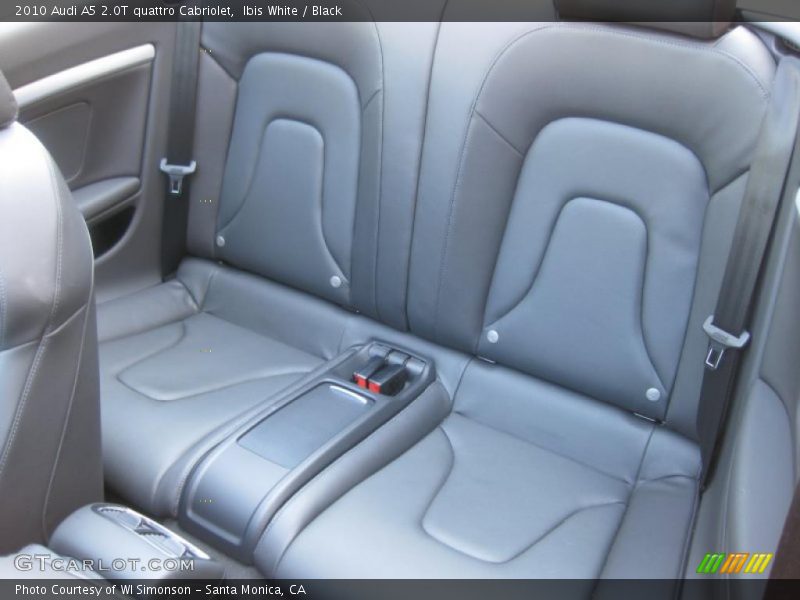 Ibis White / Black 2010 Audi A5 2.0T quattro Cabriolet