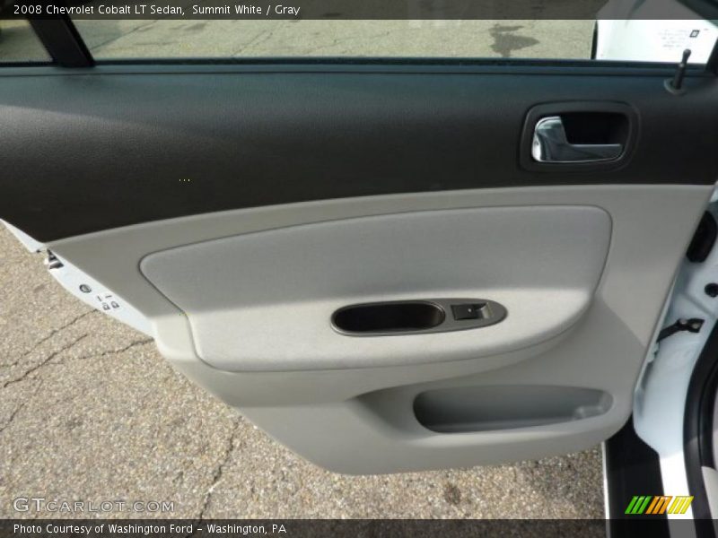 Summit White / Gray 2008 Chevrolet Cobalt LT Sedan