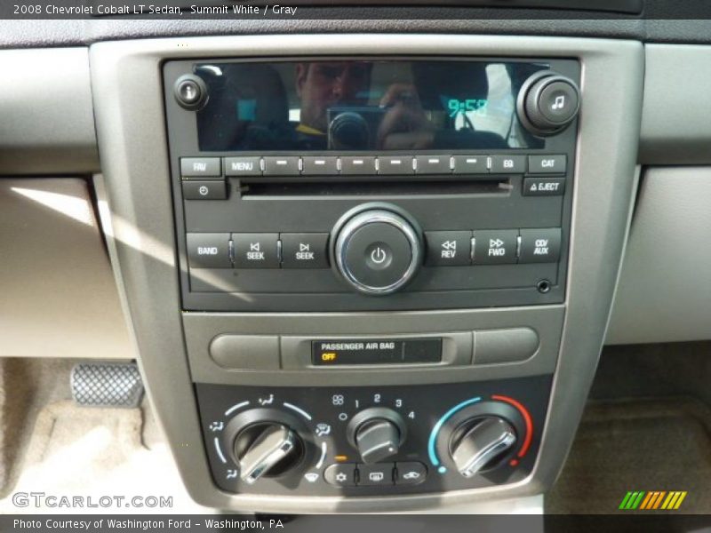 Summit White / Gray 2008 Chevrolet Cobalt LT Sedan