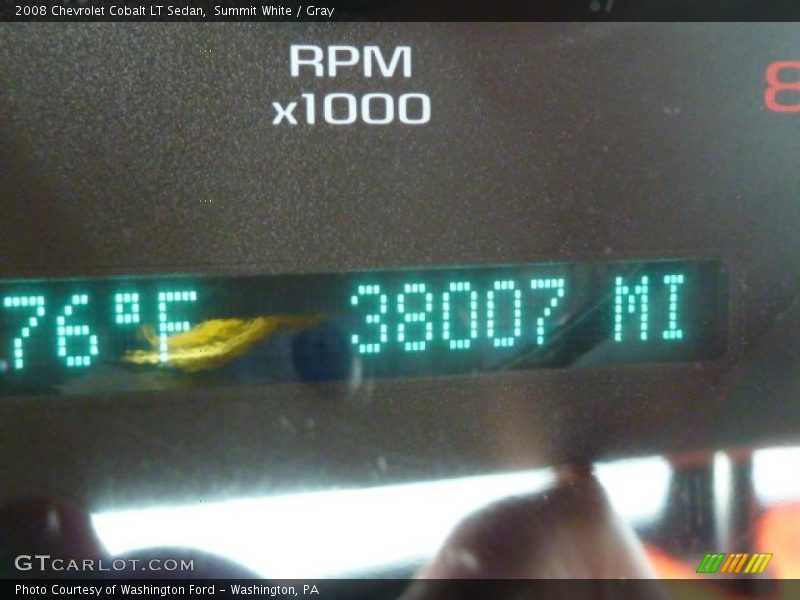 Summit White / Gray 2008 Chevrolet Cobalt LT Sedan