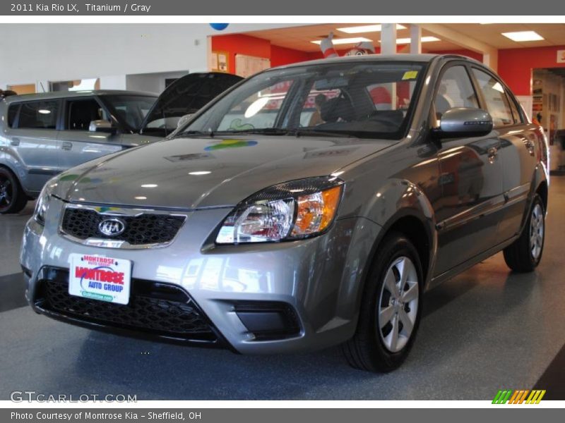 Titanium / Gray 2011 Kia Rio LX