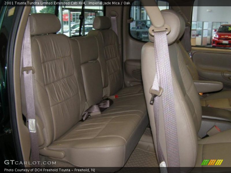 Imperial Jade Mica / Oak 2001 Toyota Tundra Limited Extended Cab 4x4