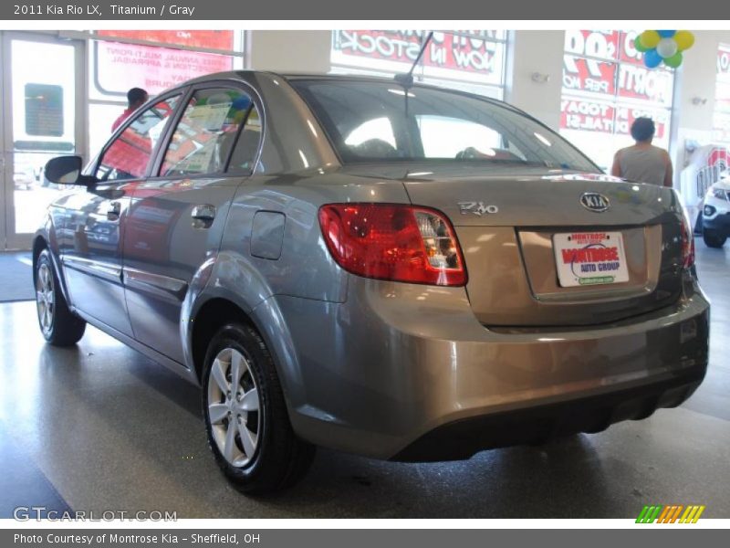 Titanium / Gray 2011 Kia Rio LX