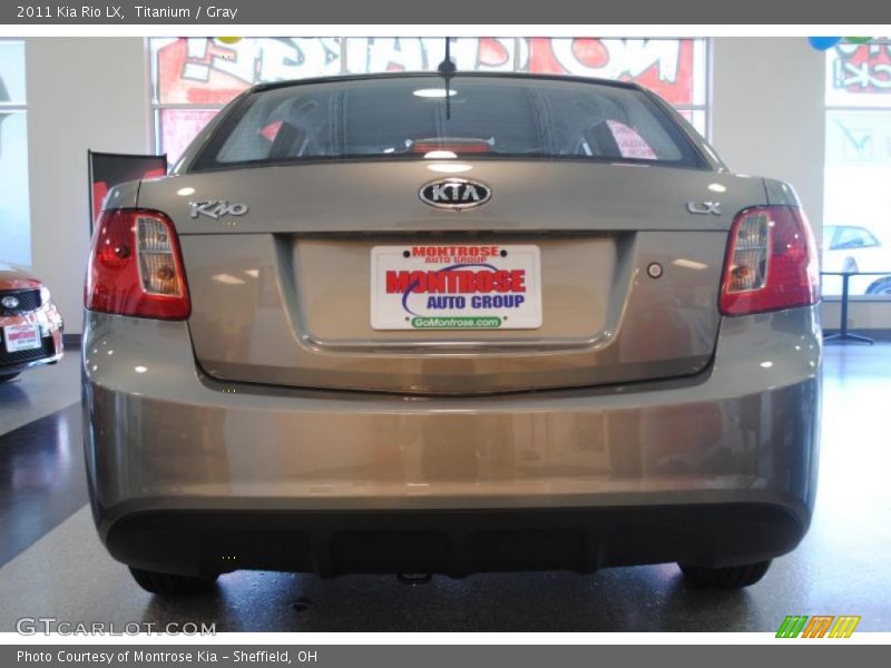 Titanium / Gray 2011 Kia Rio LX