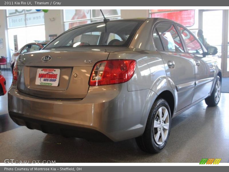Titanium / Gray 2011 Kia Rio LX