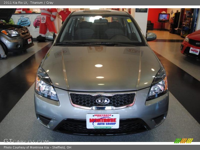 Titanium / Gray 2011 Kia Rio LX