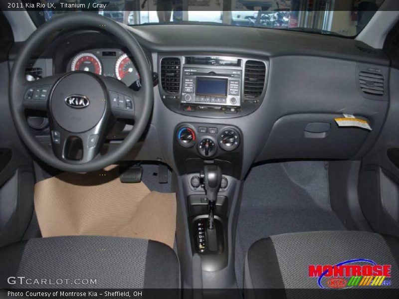 Titanium / Gray 2011 Kia Rio LX