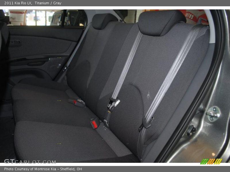 Titanium / Gray 2011 Kia Rio LX
