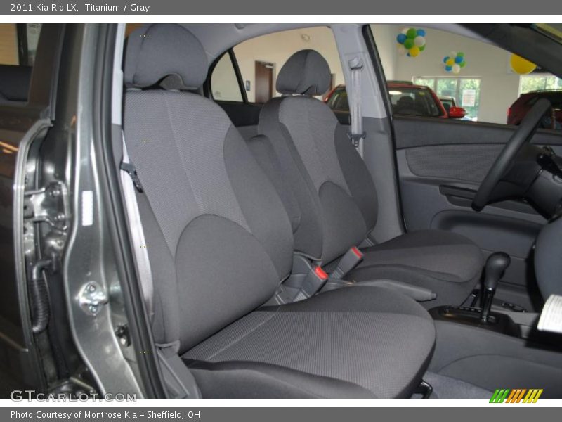 Titanium / Gray 2011 Kia Rio LX