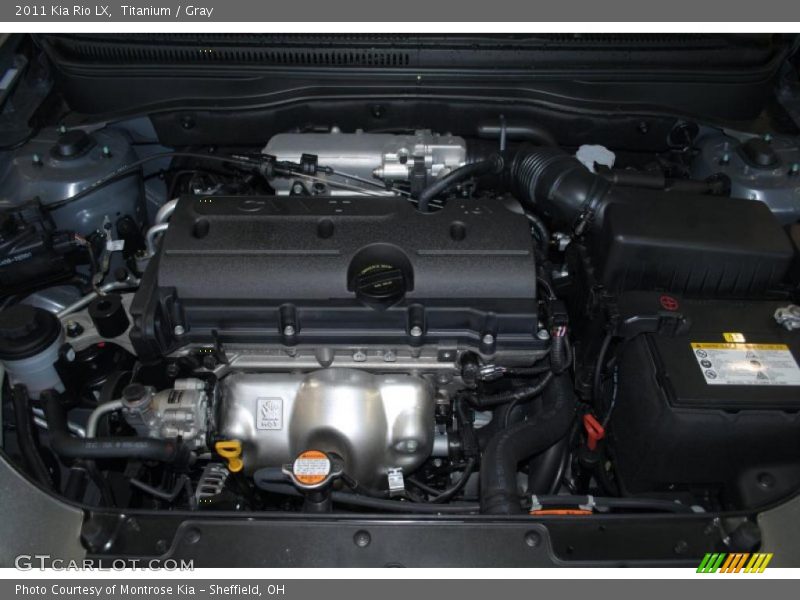 Titanium / Gray 2011 Kia Rio LX