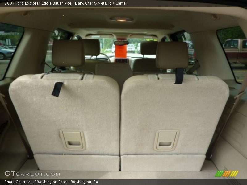 Dark Cherry Metallic / Camel 2007 Ford Explorer Eddie Bauer 4x4