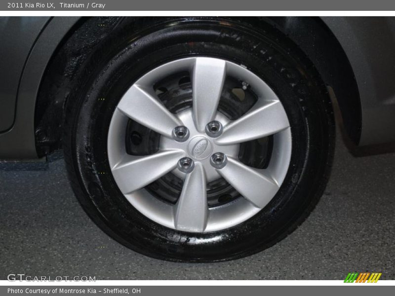 Titanium / Gray 2011 Kia Rio LX