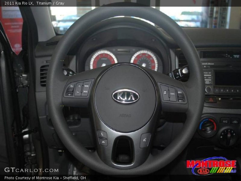 Titanium / Gray 2011 Kia Rio LX