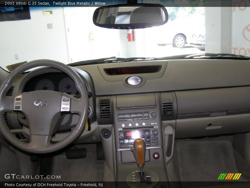 Twilight Blue Metallic / Willow 2003 Infiniti G 35 Sedan