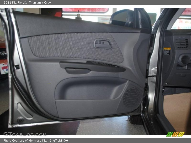 Titanium / Gray 2011 Kia Rio LX