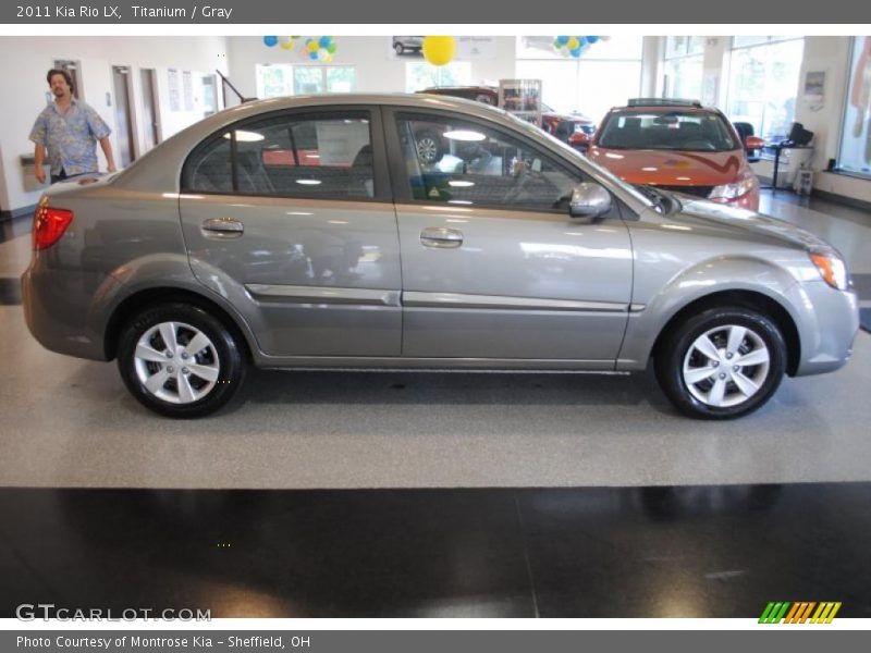 Titanium / Gray 2011 Kia Rio LX