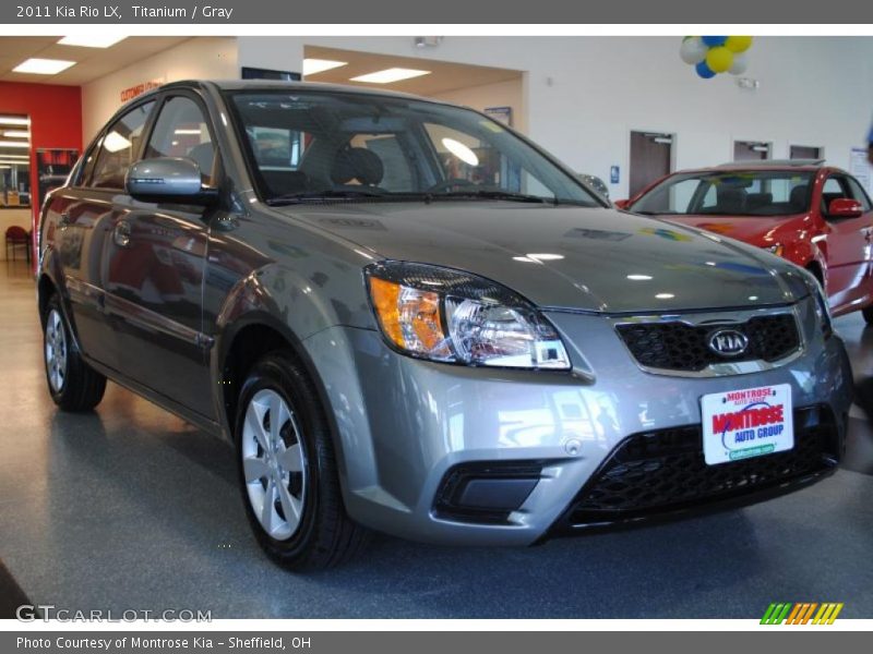 Titanium / Gray 2011 Kia Rio LX