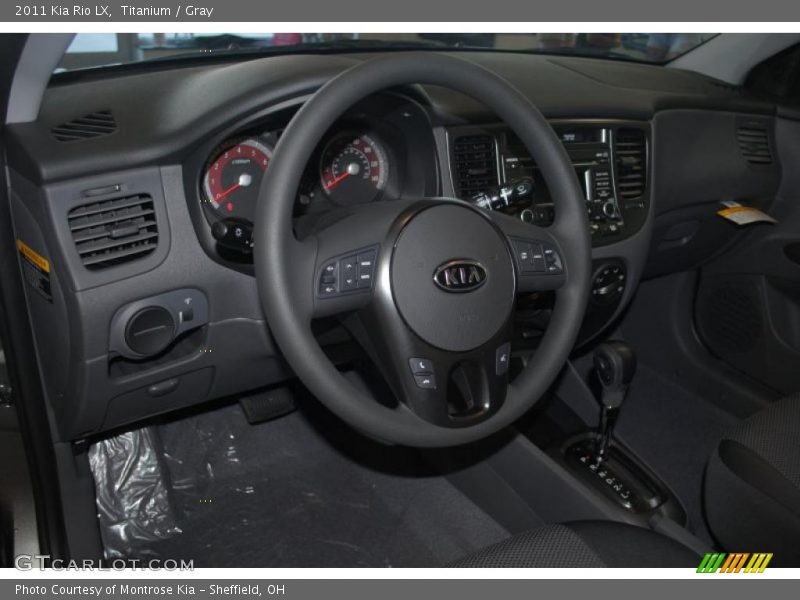 Titanium / Gray 2011 Kia Rio LX