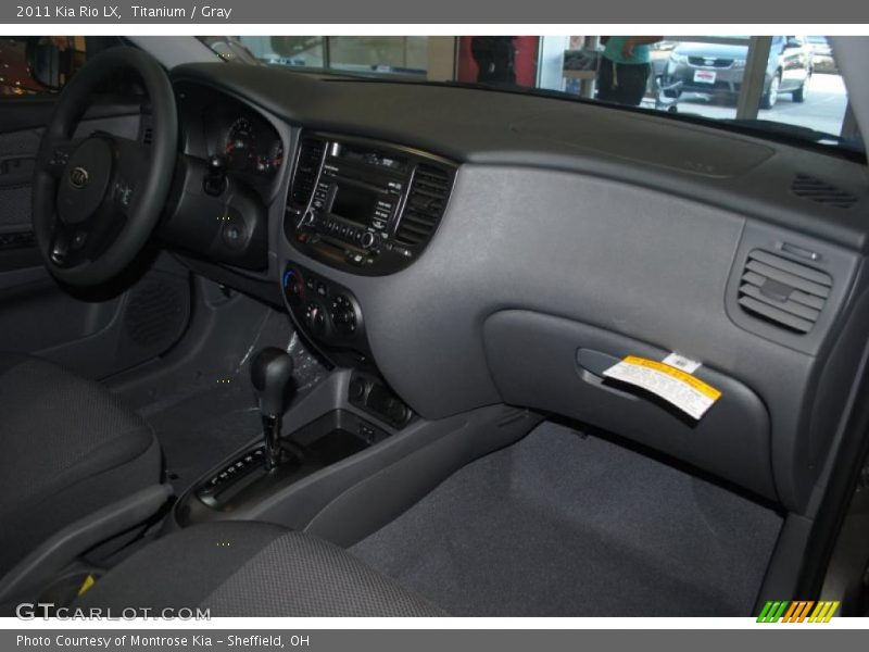 Titanium / Gray 2011 Kia Rio LX