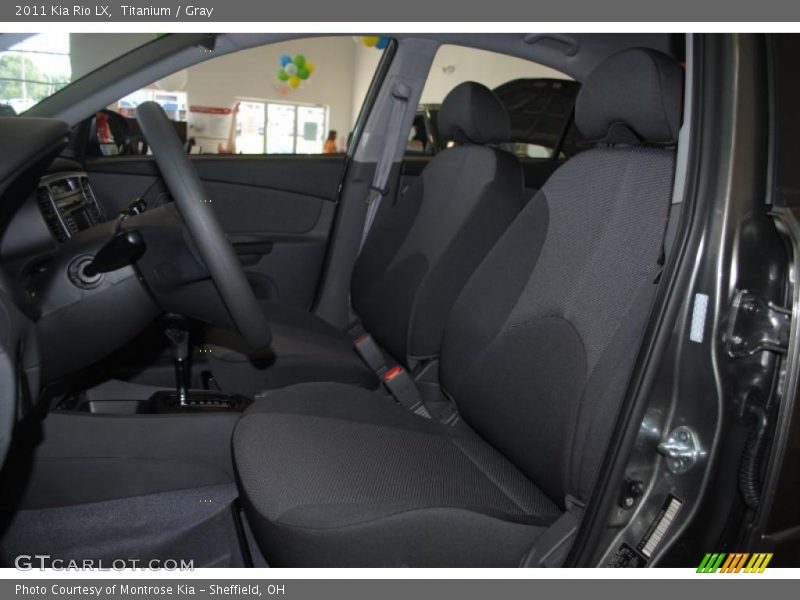 Titanium / Gray 2011 Kia Rio LX