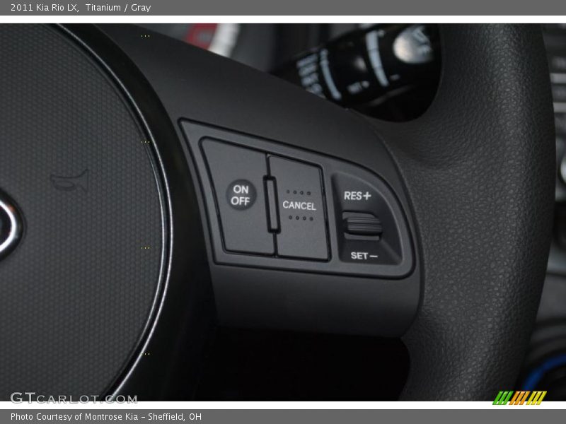Titanium / Gray 2011 Kia Rio LX