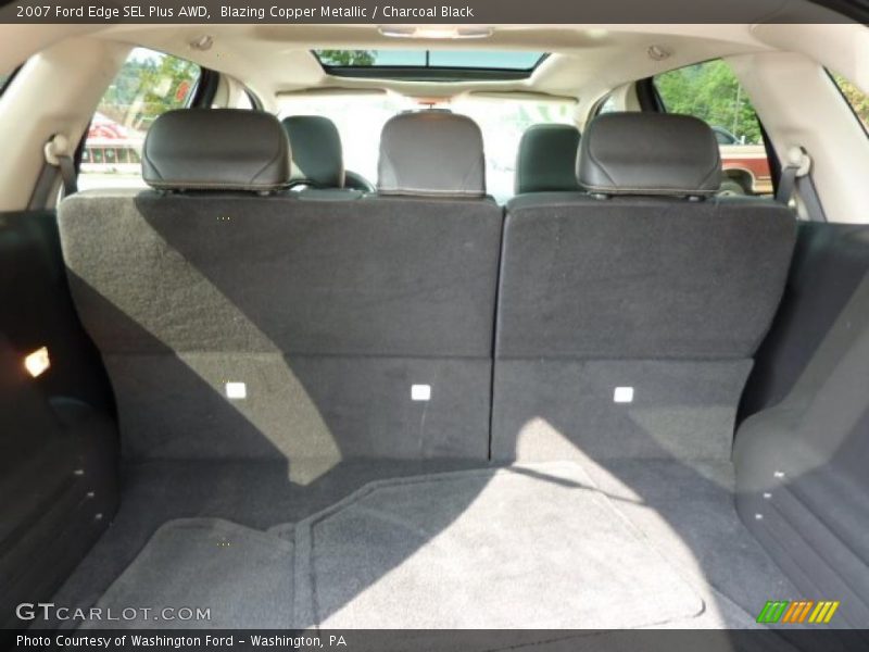 Blazing Copper Metallic / Charcoal Black 2007 Ford Edge SEL Plus AWD