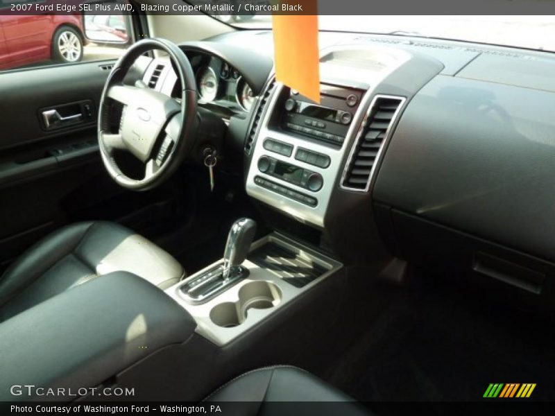 Blazing Copper Metallic / Charcoal Black 2007 Ford Edge SEL Plus AWD