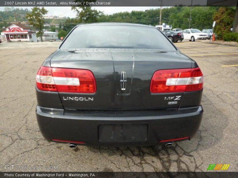 Alloy Metallic / Dark Charcoal 2007 Lincoln MKZ AWD Sedan