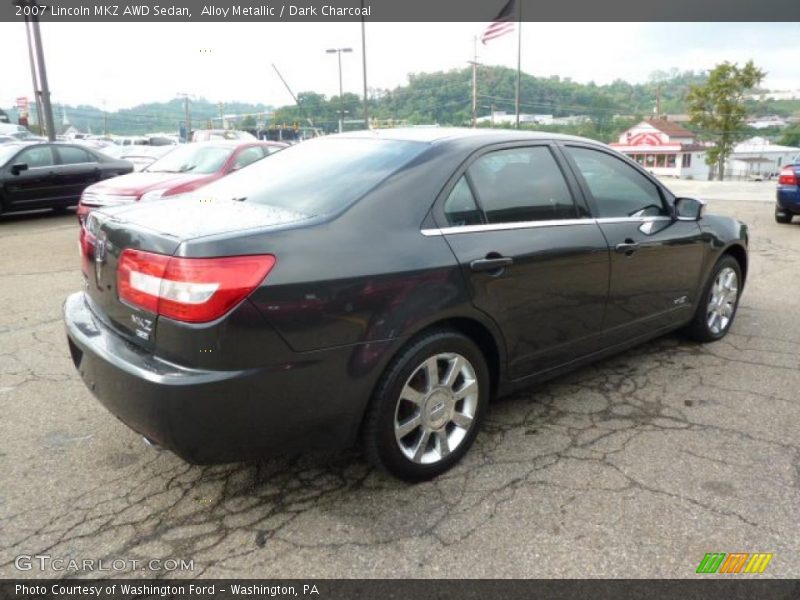 Alloy Metallic / Dark Charcoal 2007 Lincoln MKZ AWD Sedan
