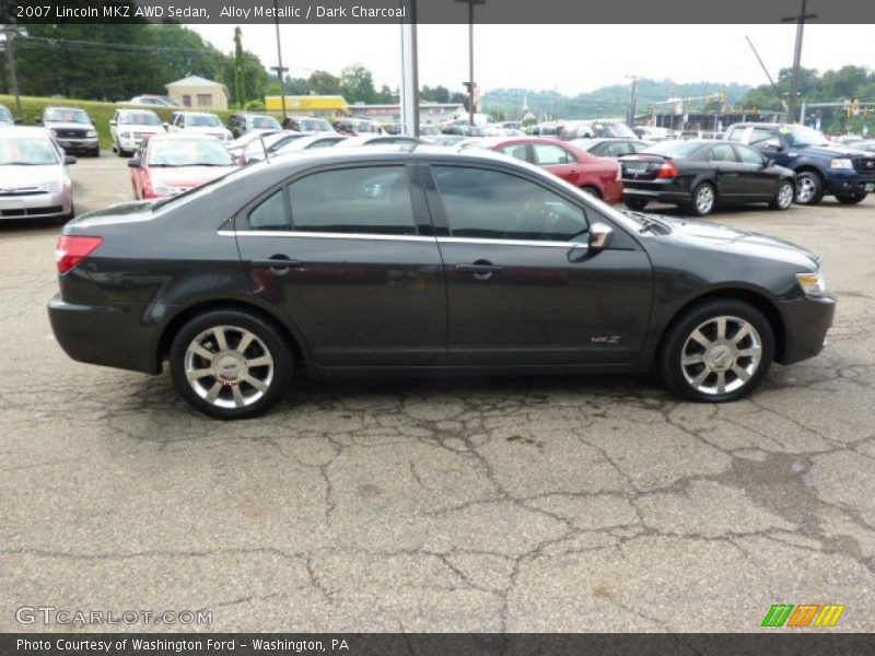Alloy Metallic / Dark Charcoal 2007 Lincoln MKZ AWD Sedan