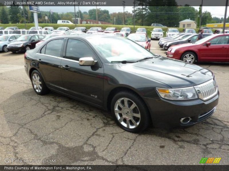 Alloy Metallic / Dark Charcoal 2007 Lincoln MKZ AWD Sedan