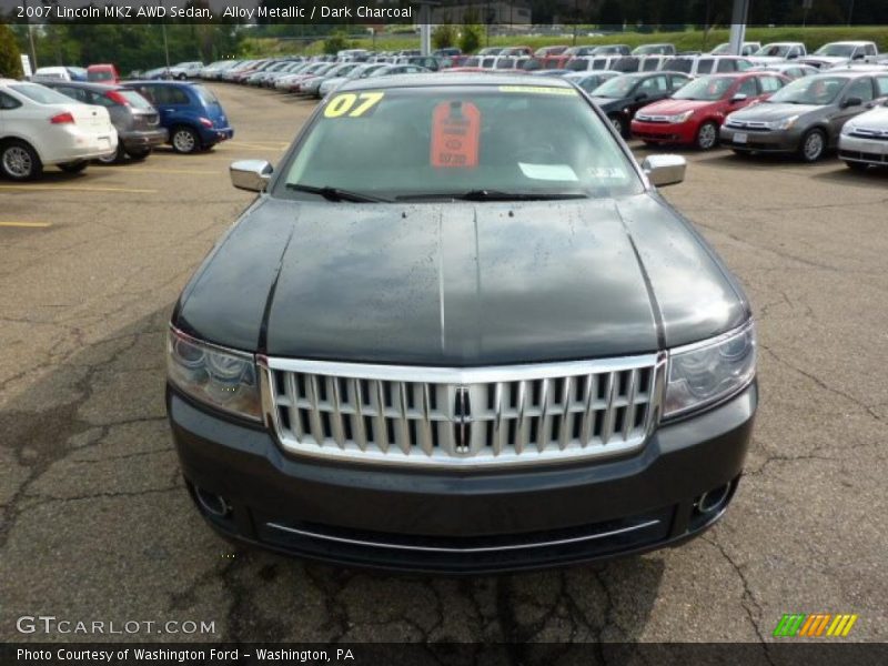 Alloy Metallic / Dark Charcoal 2007 Lincoln MKZ AWD Sedan