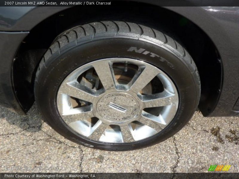 Alloy Metallic / Dark Charcoal 2007 Lincoln MKZ AWD Sedan