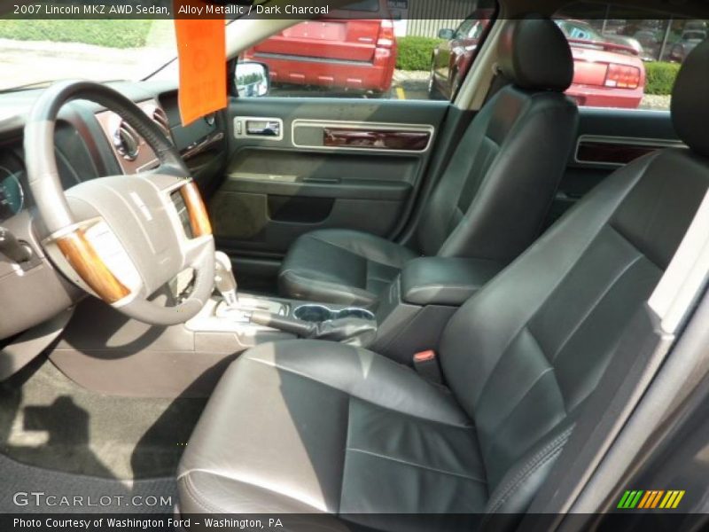 Alloy Metallic / Dark Charcoal 2007 Lincoln MKZ AWD Sedan