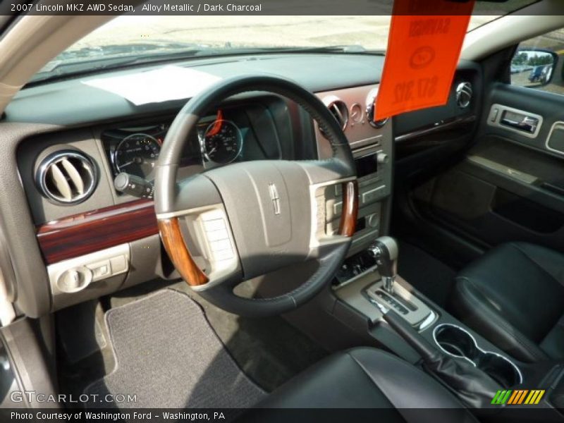 Alloy Metallic / Dark Charcoal 2007 Lincoln MKZ AWD Sedan