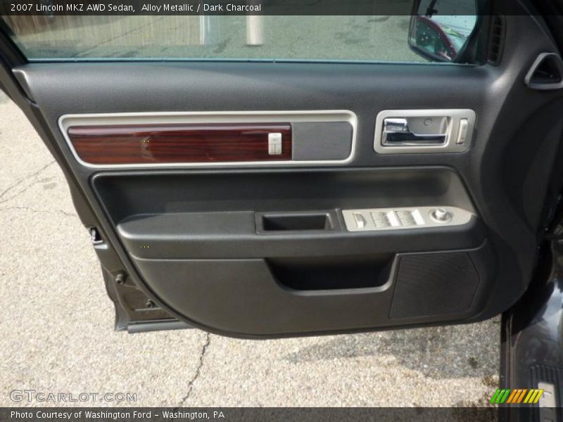 Alloy Metallic / Dark Charcoal 2007 Lincoln MKZ AWD Sedan