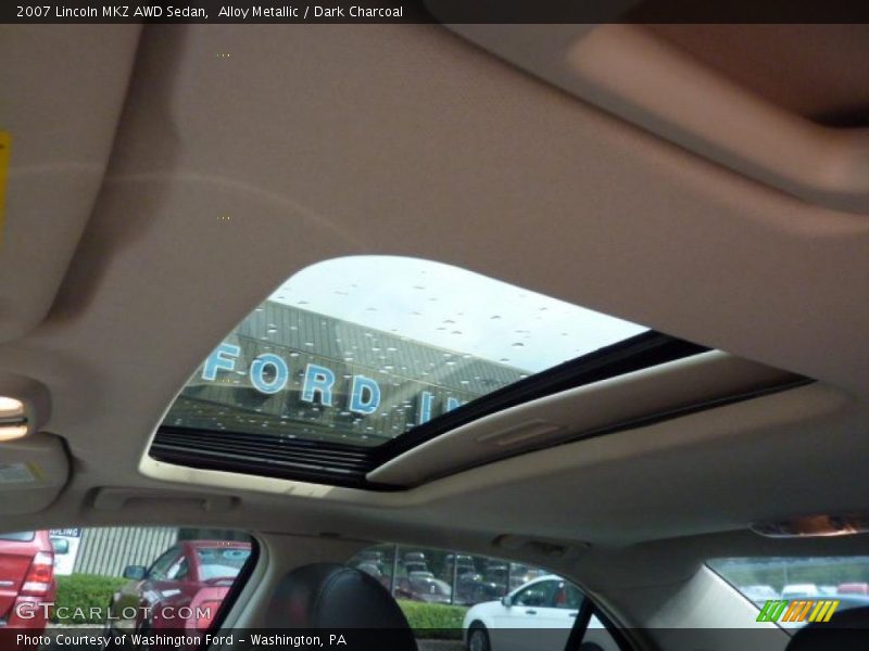 Alloy Metallic / Dark Charcoal 2007 Lincoln MKZ AWD Sedan