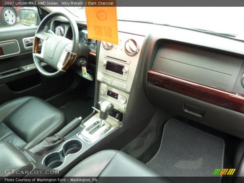 Alloy Metallic / Dark Charcoal 2007 Lincoln MKZ AWD Sedan