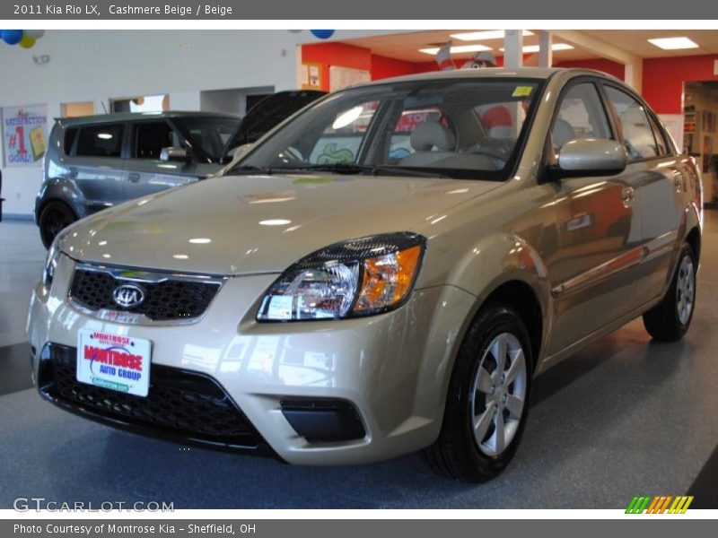 Cashmere Beige / Beige 2011 Kia Rio LX