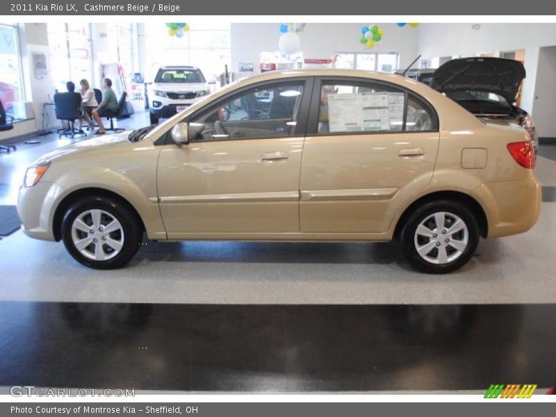 Cashmere Beige / Beige 2011 Kia Rio LX