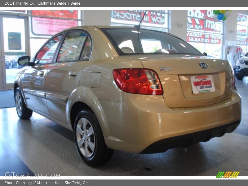 Cashmere Beige / Beige 2011 Kia Rio LX