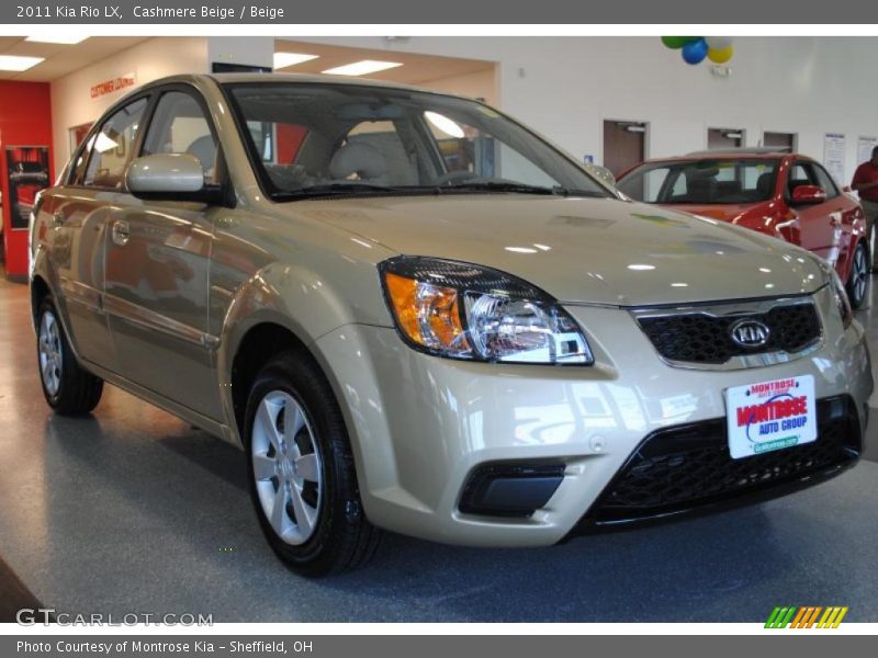 Cashmere Beige / Beige 2011 Kia Rio LX