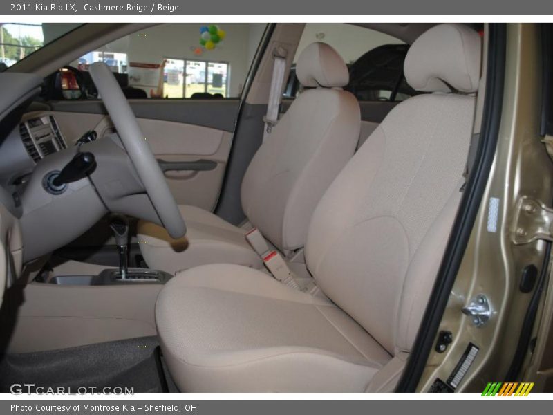Cashmere Beige / Beige 2011 Kia Rio LX