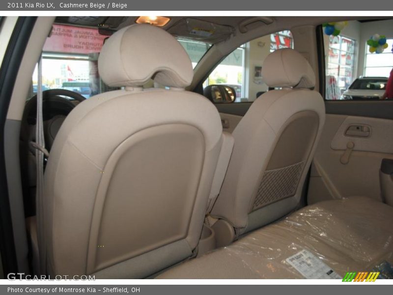 Cashmere Beige / Beige 2011 Kia Rio LX