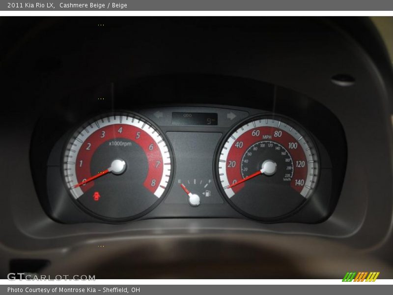 Cashmere Beige / Beige 2011 Kia Rio LX