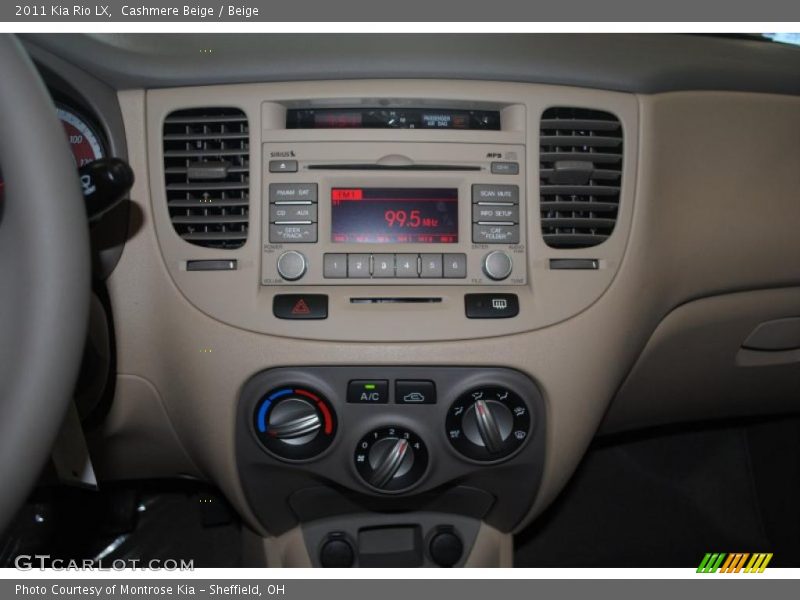 Cashmere Beige / Beige 2011 Kia Rio LX