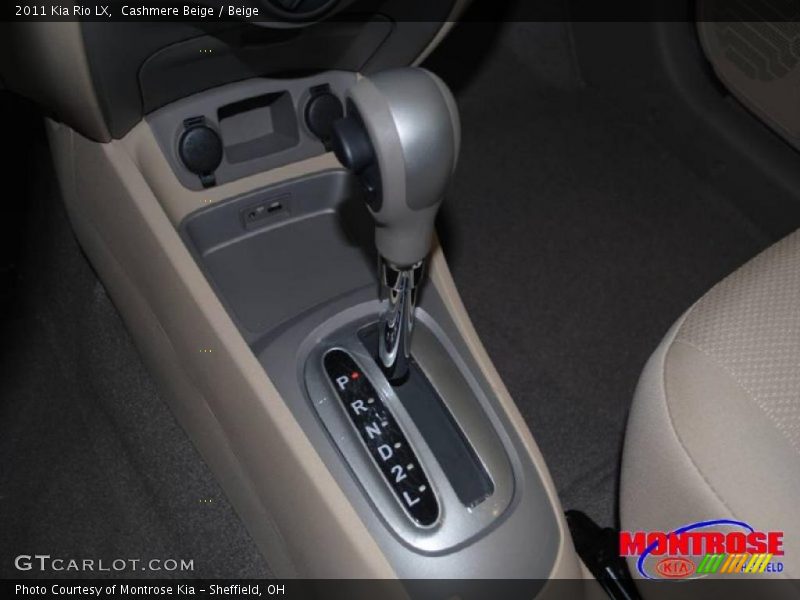 Cashmere Beige / Beige 2011 Kia Rio LX