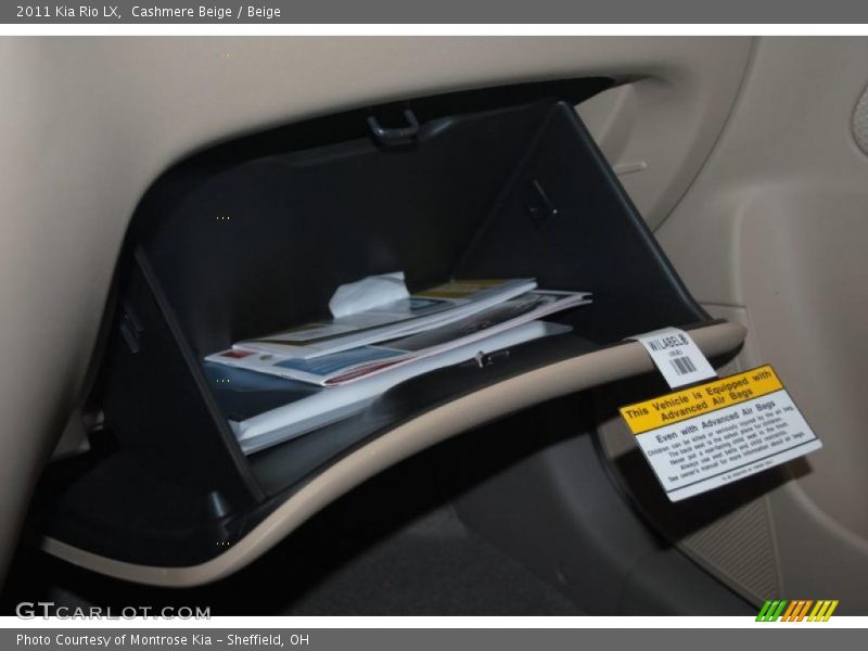 Cashmere Beige / Beige 2011 Kia Rio LX