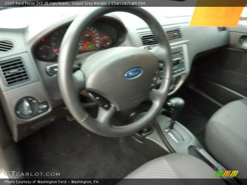 Liquid Grey Metallic / Charcoal/Light Flint 2007 Ford Focus ZX5 SE Hatchback
