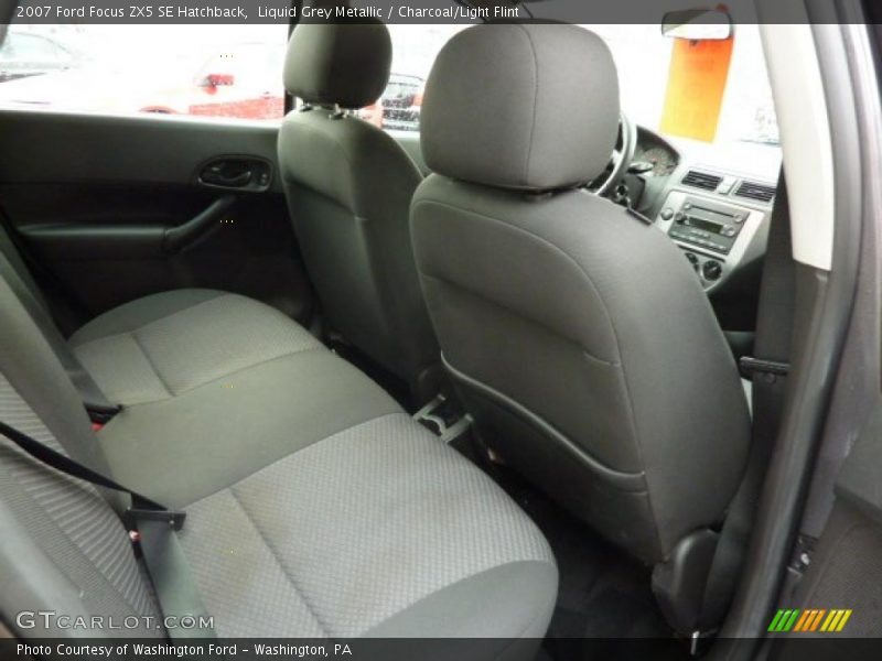 Liquid Grey Metallic / Charcoal/Light Flint 2007 Ford Focus ZX5 SE Hatchback